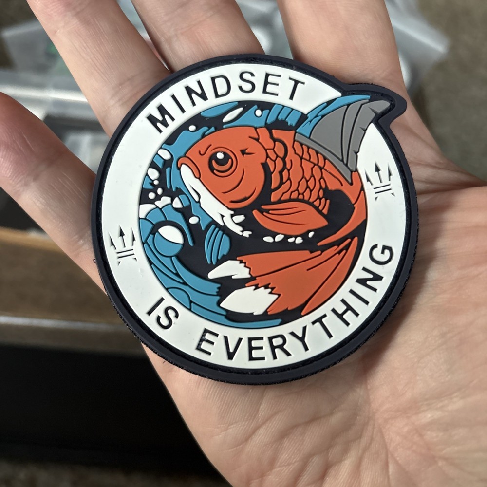Countycomm Maratac Government Products Group hook n loop Patch Mindset Trident
