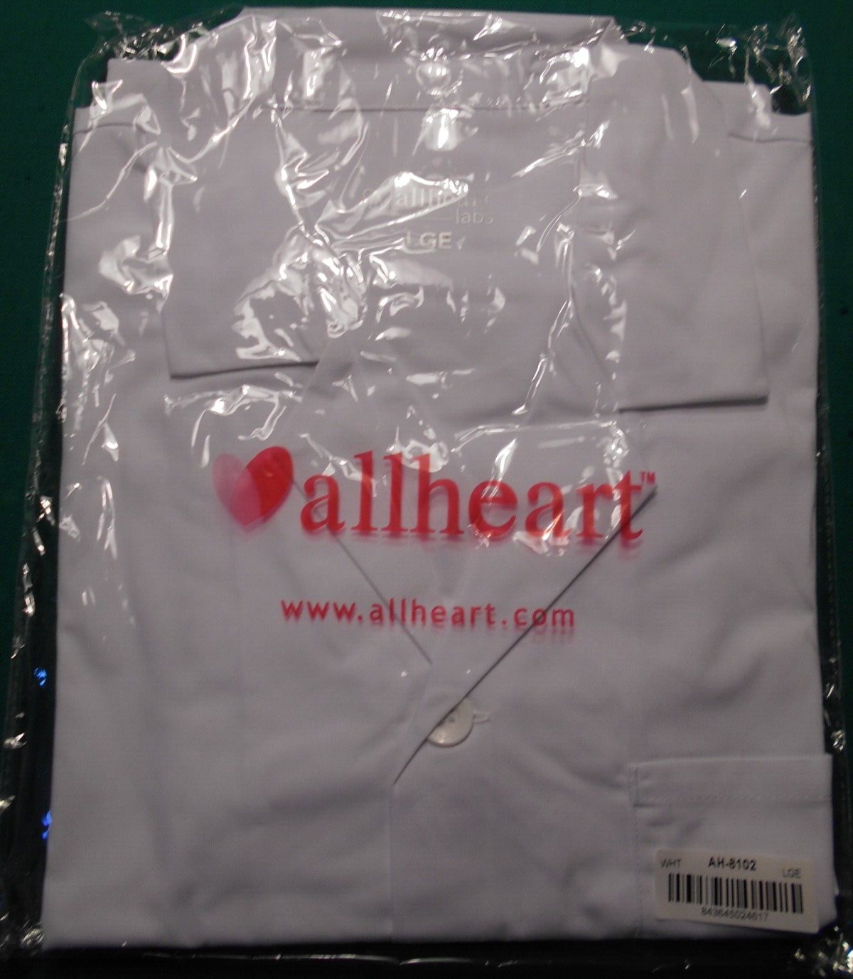 Medical White Unisex Lab Coat Men or Women SIZE 3XL