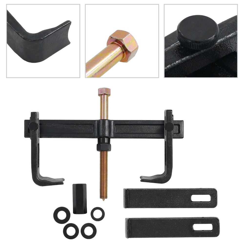 Drum and Rotor Puller Brake Rotor Removal Tool Drum Brake Hub Puller Black