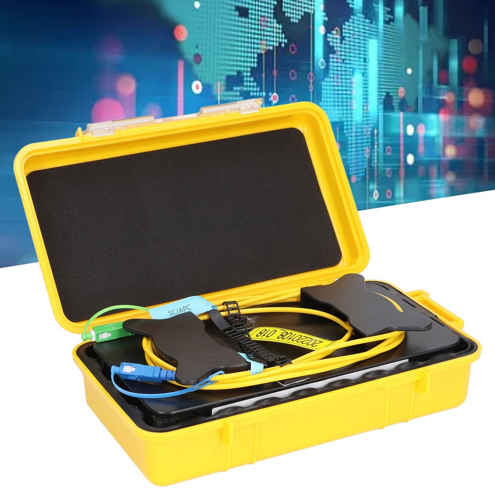 OTDR Cable Box Singlemode 500 Meter Fiber Optic Dead Zone Test Tool New