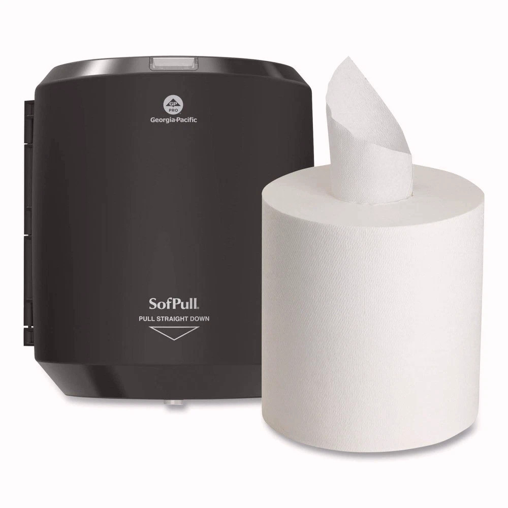 Georgia Pacific Professional 58204B SofPull Hand Towel Dispenser - Black New