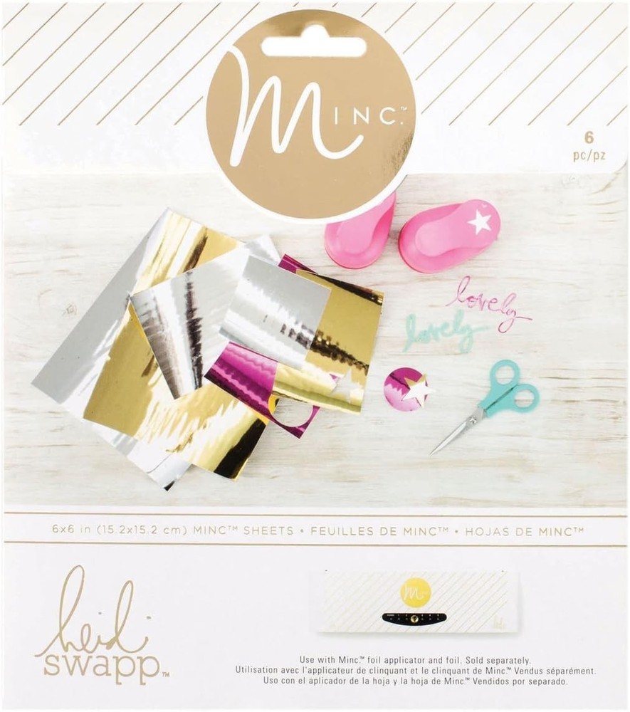 Mini Minc - Transfer Folders & Toner Sheets - 6 Inch Foiling Machine Accessories