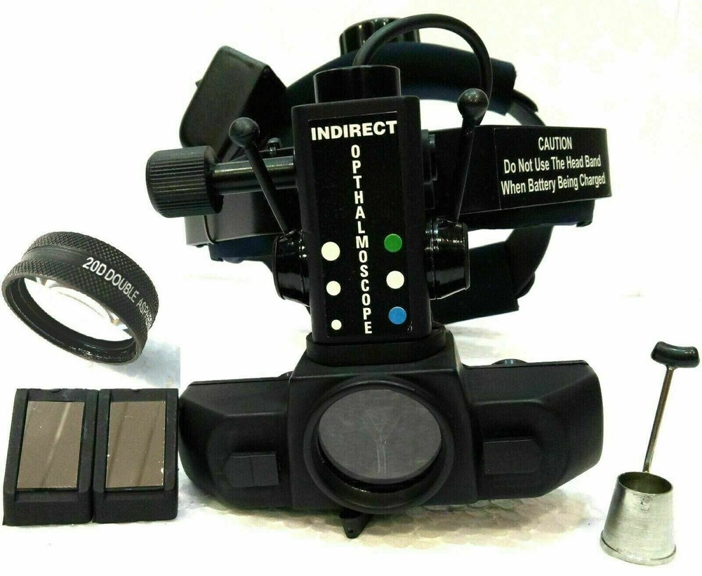 Indirect Ophthalmoscope Rechargeable with 20d lens