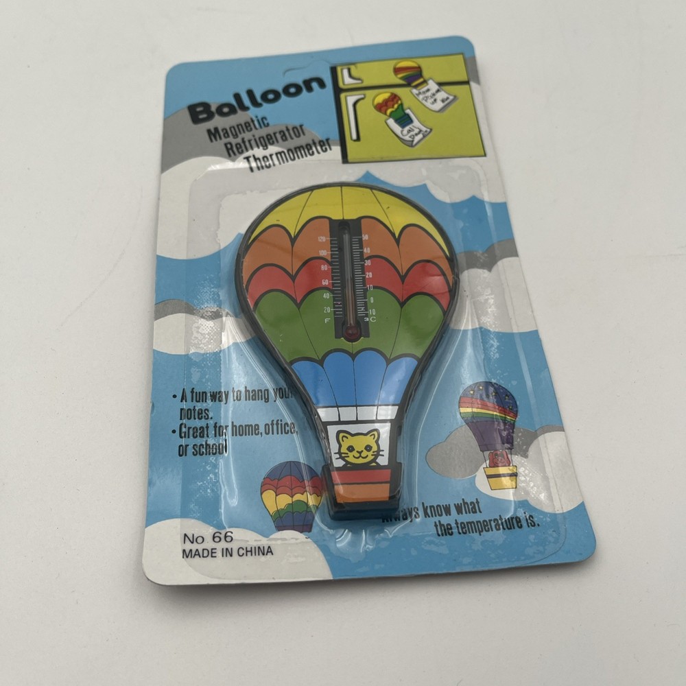 Balloon Magnetic Refrigerator Thermometer