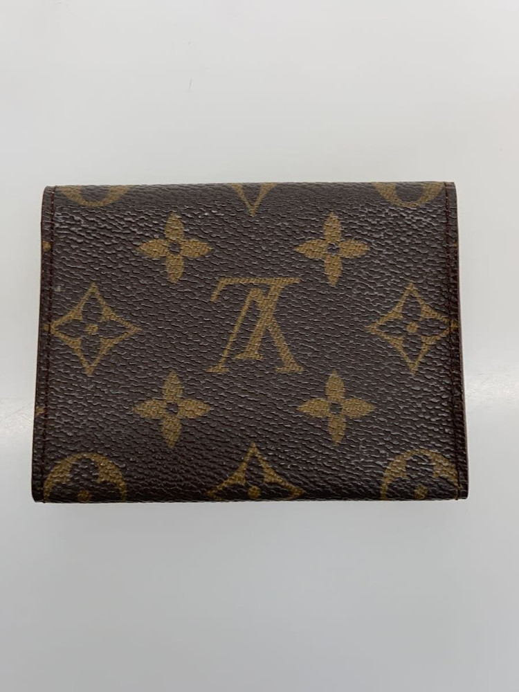 Louis Vuitton Monogram M62920 Card Case ID Holder Used