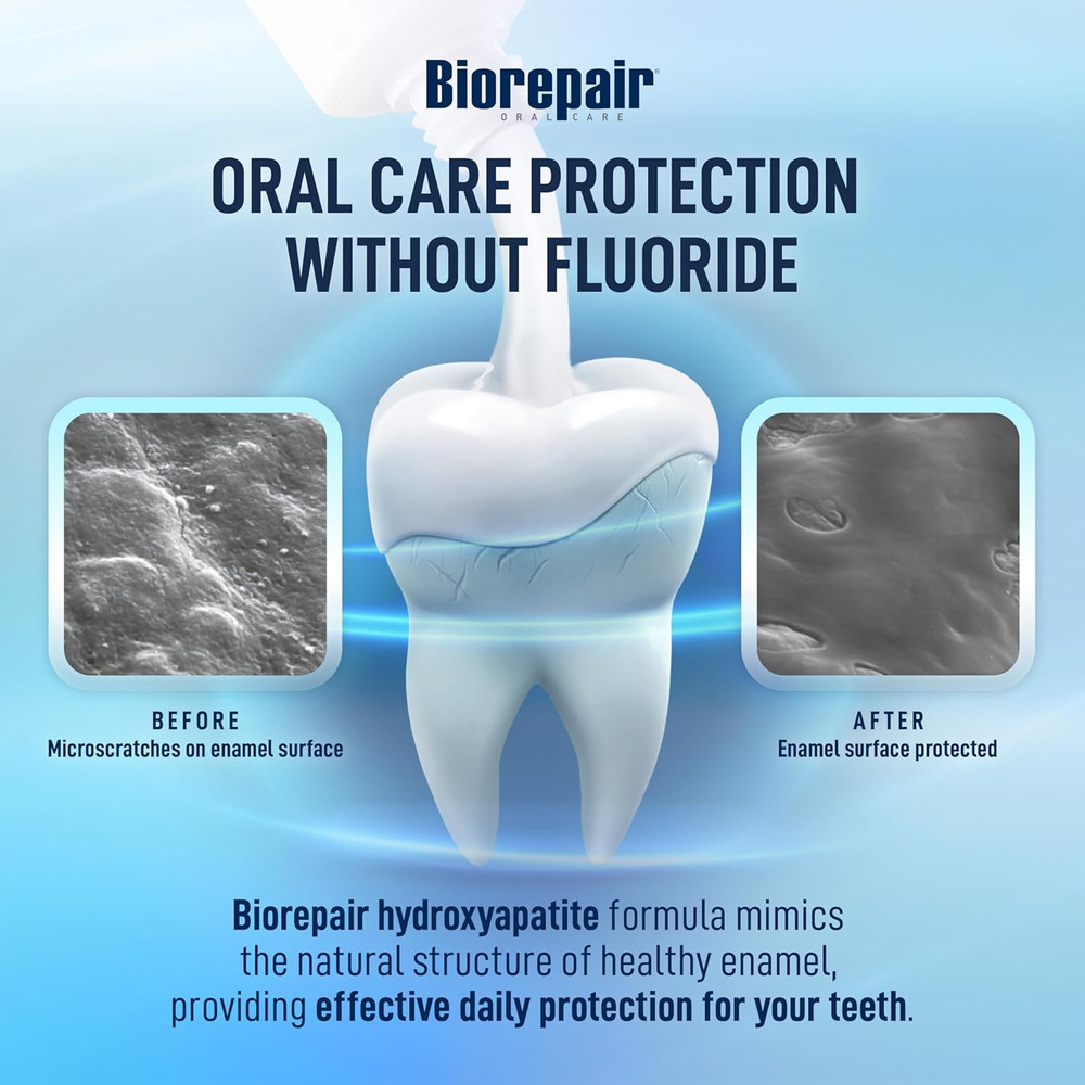 Clean & Protect - 20% Hydroxyapatite Toothpaste for Daily Use, Fluoride Free ...