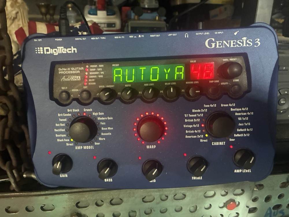 DigiTech Genesis 3 Digital Multi-Effects Processor for Electric Guitar