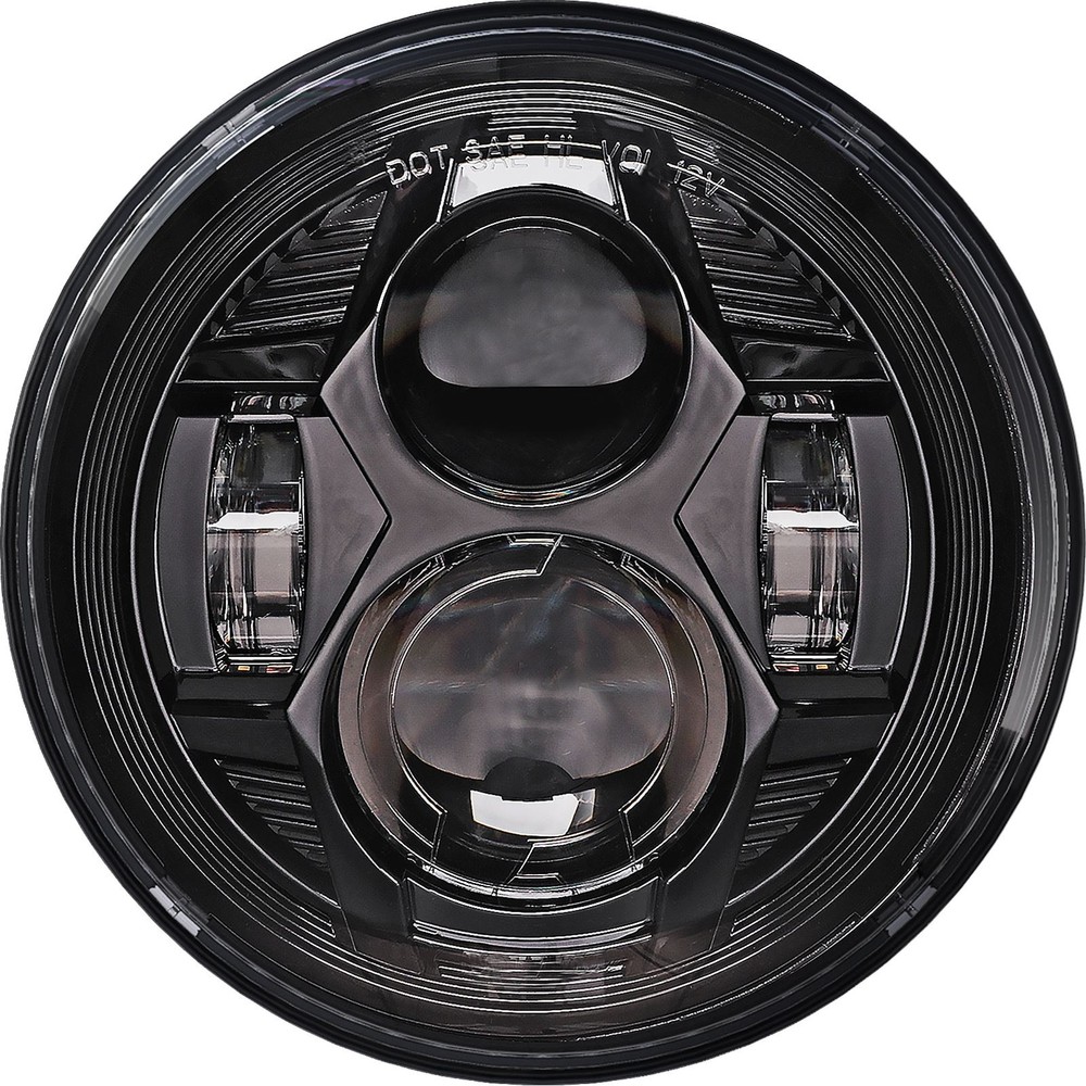 Pathfinder 7" LED HEADLIGHT BLACK HDP7B