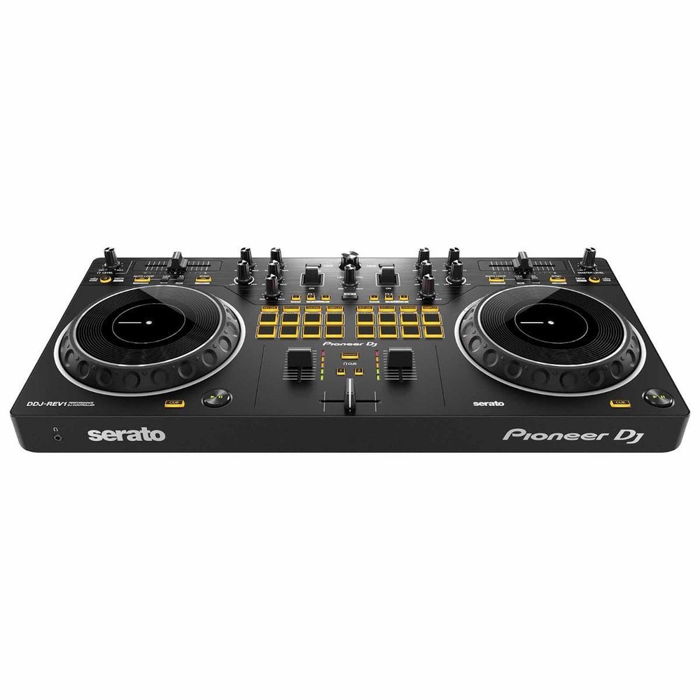 Pioneer DJ DDJ-REV1 Scratch Style Starter 2-Channel Controller with Backpack