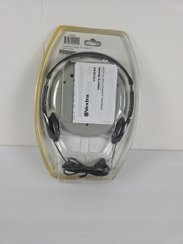Vintage Vextra CD Player NEW/SEALED Programmable Memory Silver
