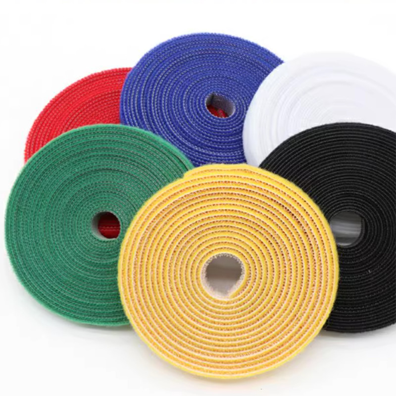 Cable Tidy Straps Hook & Loop Double Sided Wrap 10/15/20/25mm Reusable Strapping