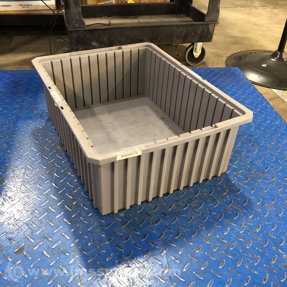 Grey Dividable Grid Container, 11 X 15 Slots USIP