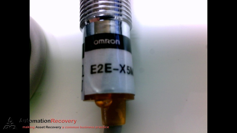 OMRON E2E-X5MF2 INDUCTIVE SENSOR, 6-36VDC, 300MA, SENSING RANGE: 5MM,, N #204811