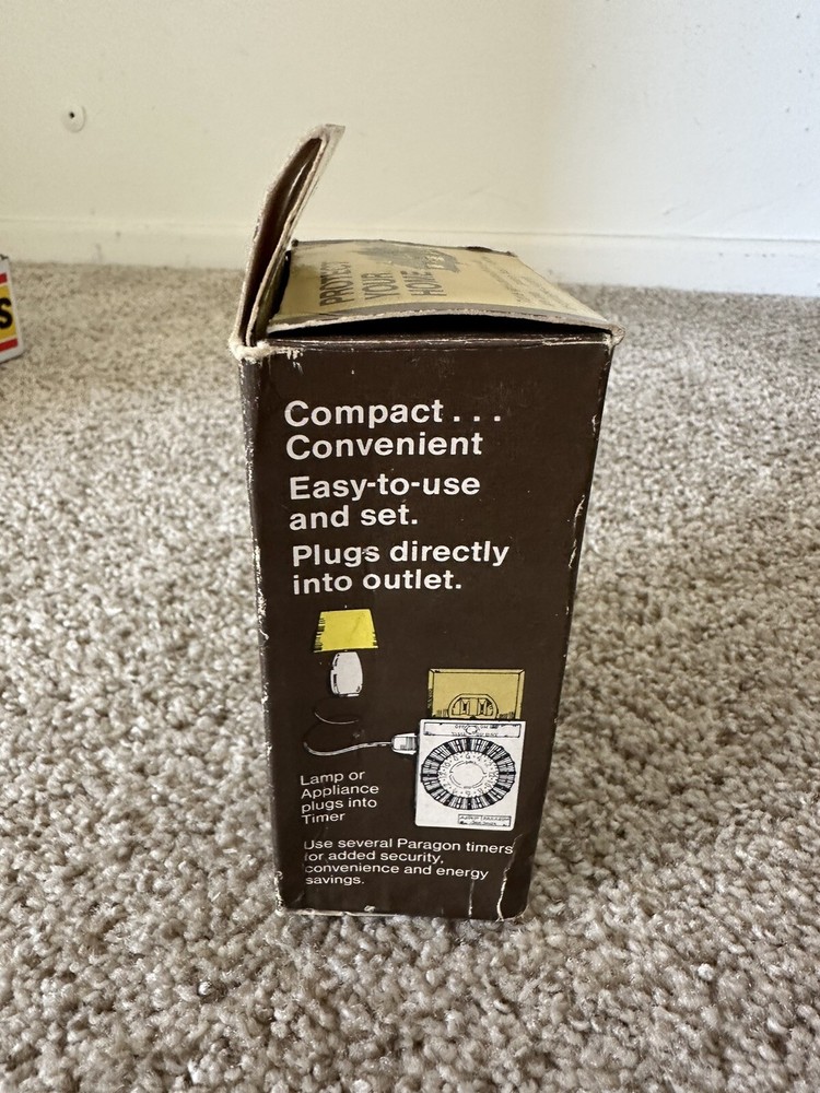 AMF PARAGON HOME LIGHTS APPLIANCE TIMER TIME COMMAND 12 Times Daily