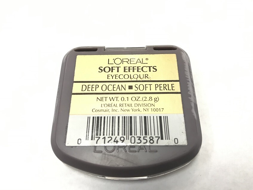 L'Oreal Soft Effects Eye Shadow 0.1 oz No Aplicator * Deep Ocean - Soft Perle *