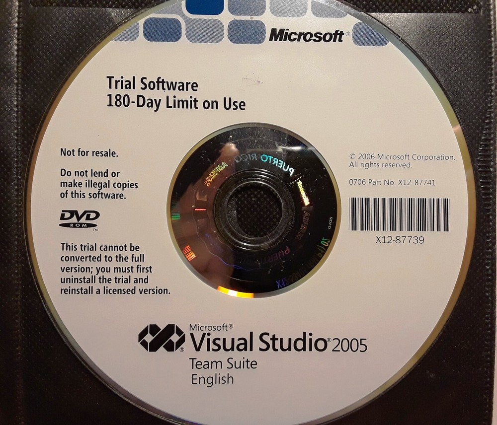Microsoft Visual Studio 2005 Team Suite & Team Foundation Server