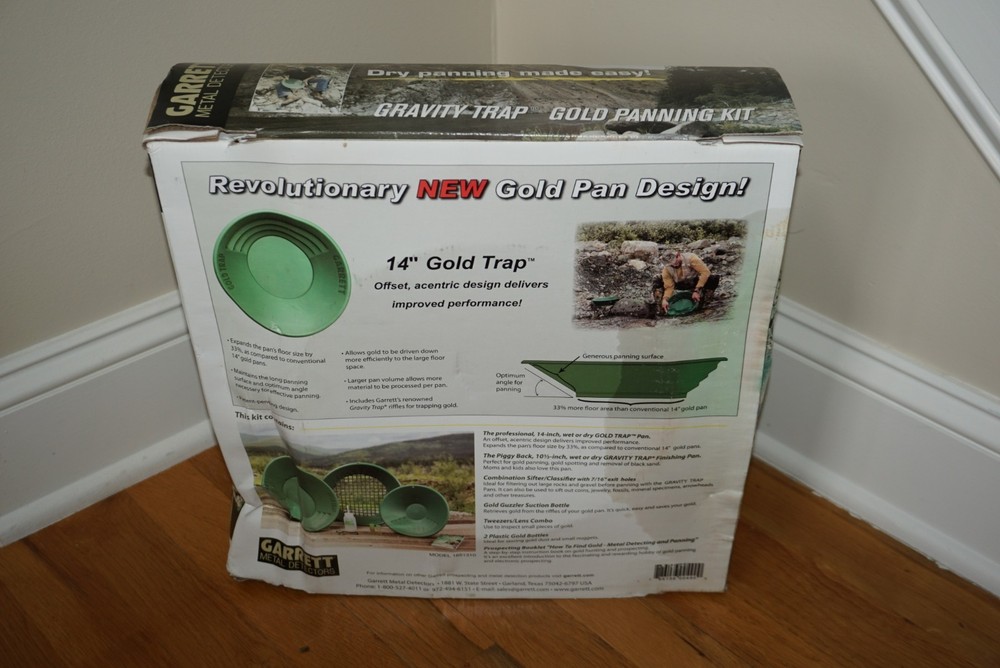 Garrett Gravity Trap Gold Panning Kit