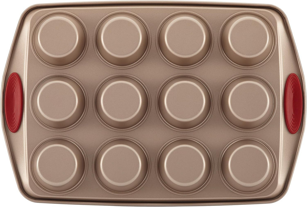 Cucina Nonstick Bakeware Set Baking Cookie Sheets Cake Muffin Bread Pan, 10 Piec