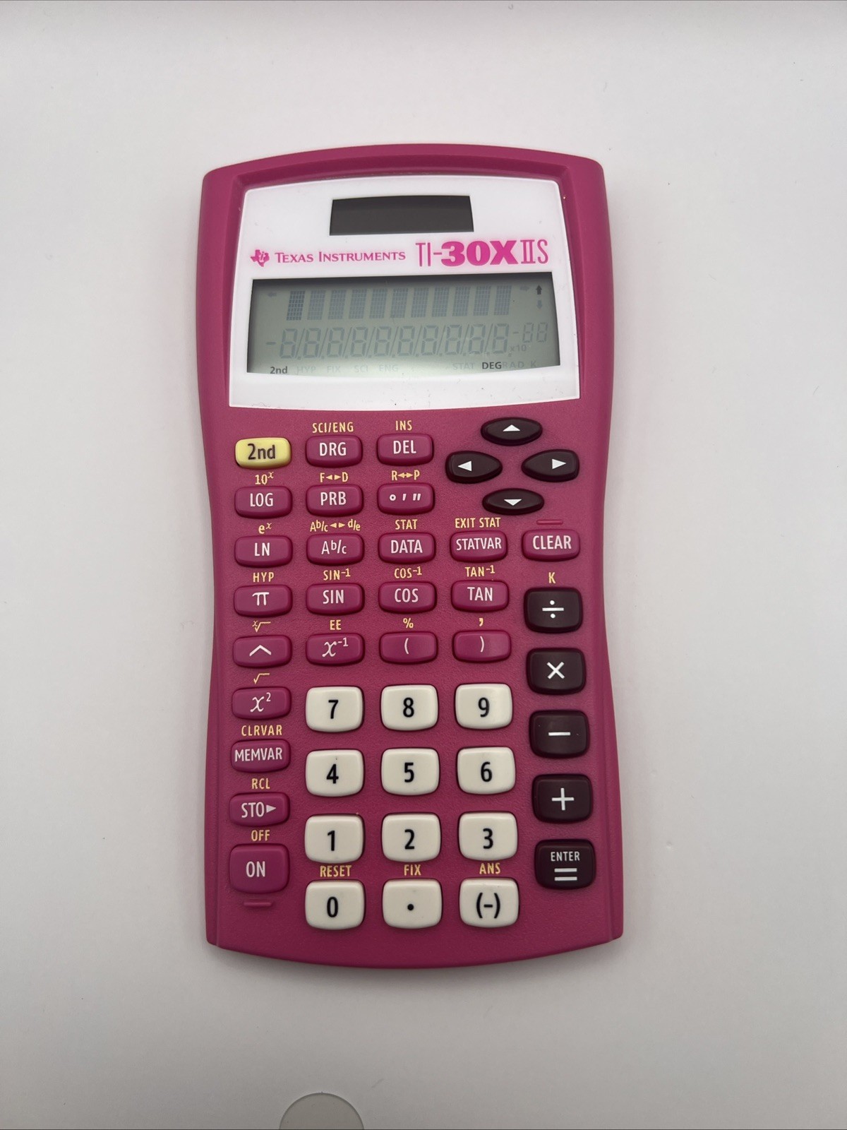 Texas Instruments TI-30X IIS Pink Scientific Calculator Free Shipping