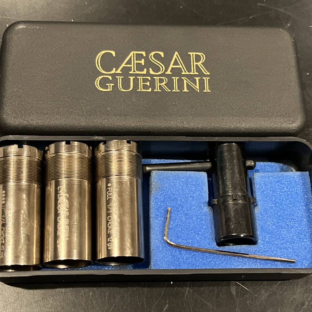 Caesar Guerini Flush Chokes Cyl, Full , Imp Cyl  W/ Case