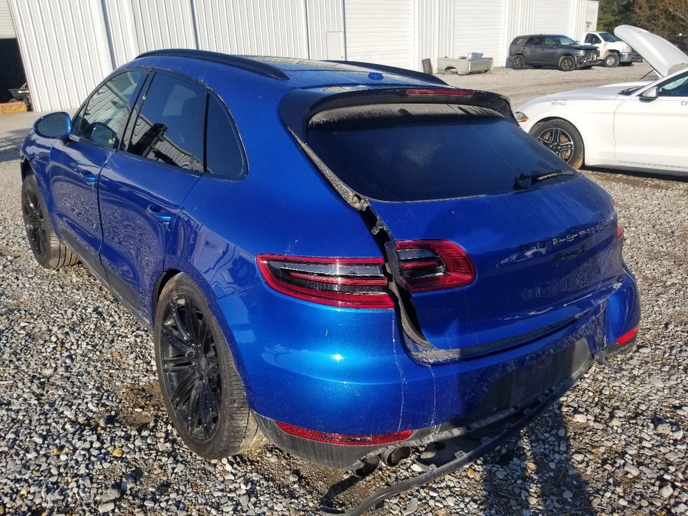 18 2018 PORSCHE MACAN S FRONT VIEW WINDSHIELD MOUNTED PARK ASSIST CAMERA