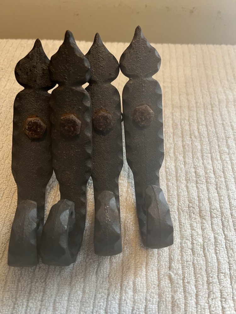 4 Cast Iron Window Shutter Ties