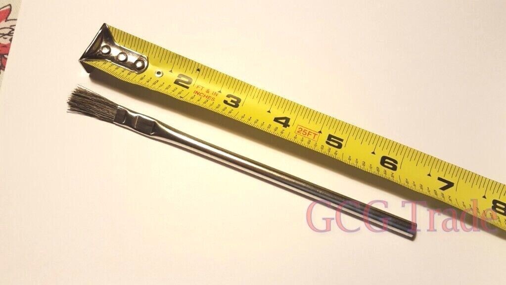 36 Piece 3/8 inch Horsehair Bristle Acid Shop Hobby Brushes Glue Oil Flux