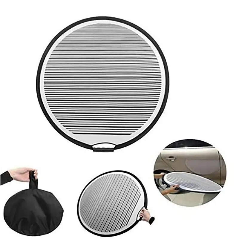 Flexible Foldable Lined Light Reflector Board Portable Dent Remover Testing Tool