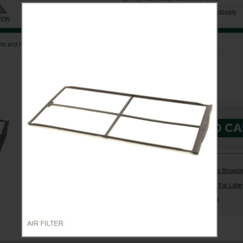 AIR FILTER # 1011411-27