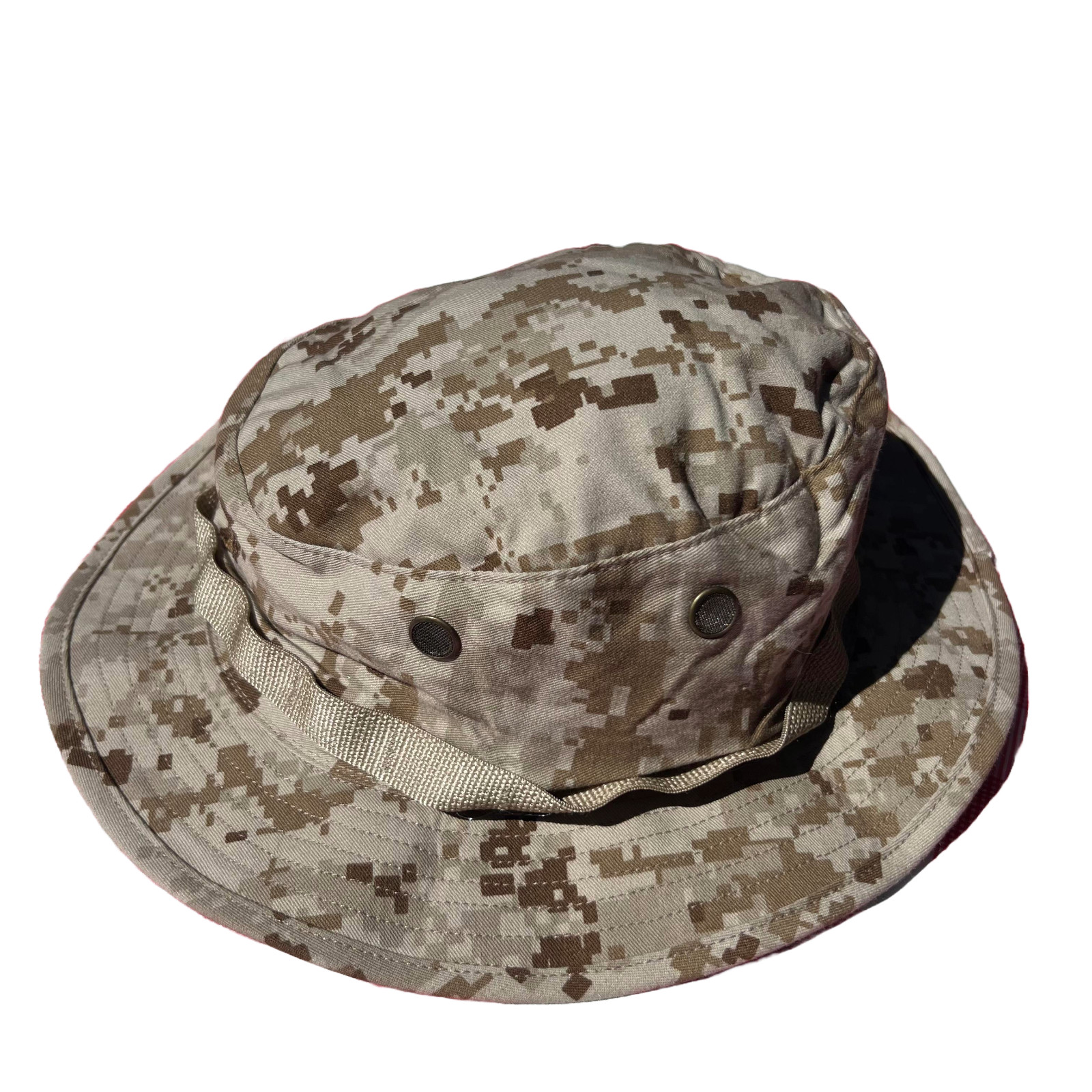 NEW USMC desert MARPAT Boonie Hat SUN COVER size Large