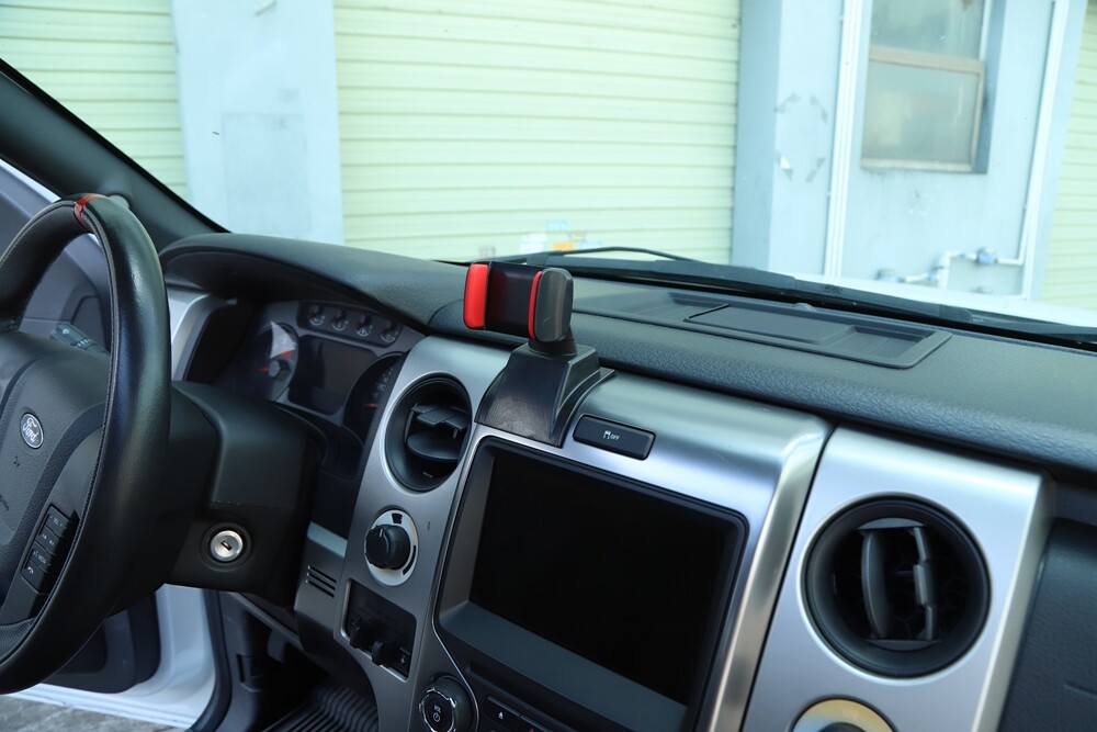 Inner Dashboard Mobile Cell Phone Holder Bracket Mount For Ford F150 2013-2014