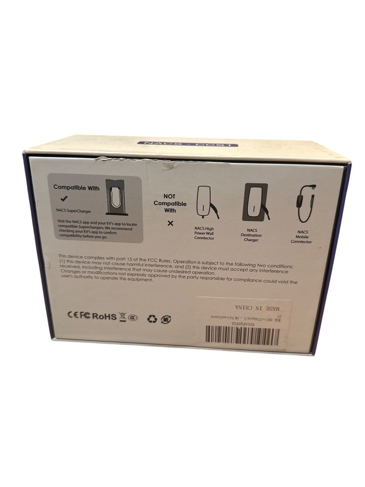 NACS To CCS1 Adapter For EV Charging Compatibility