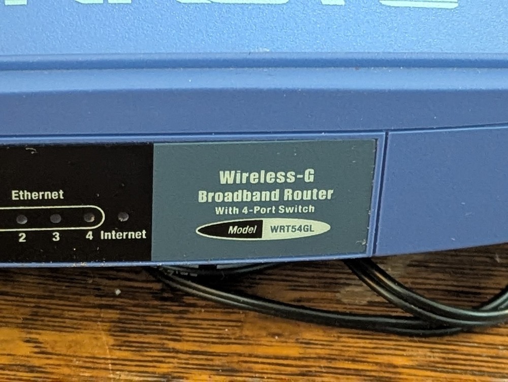 Linksys Wireless G 24 GHz Broadband Router Untested