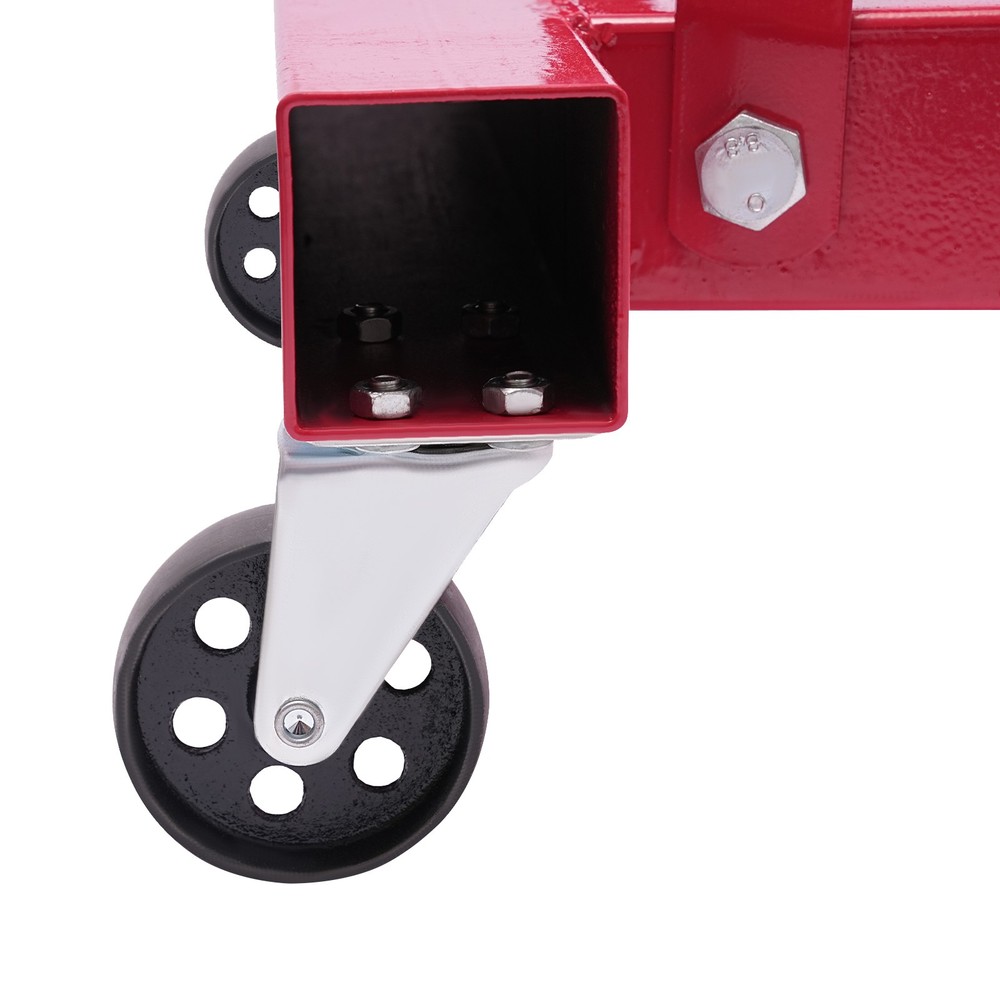 Engine Hoist & Leveler Cherry Picker Folding Hydraulic Crane Lift Tools 4400 LBs