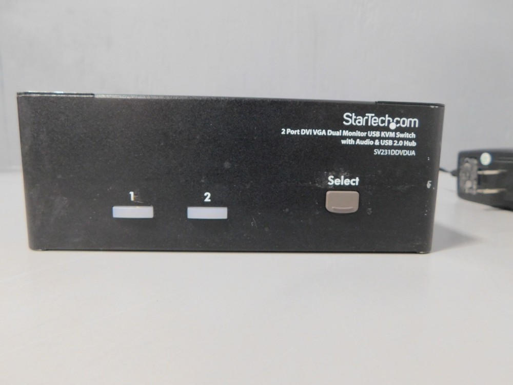 StarTech.com SV231DDVDUA 2-Ports External KVM Switch