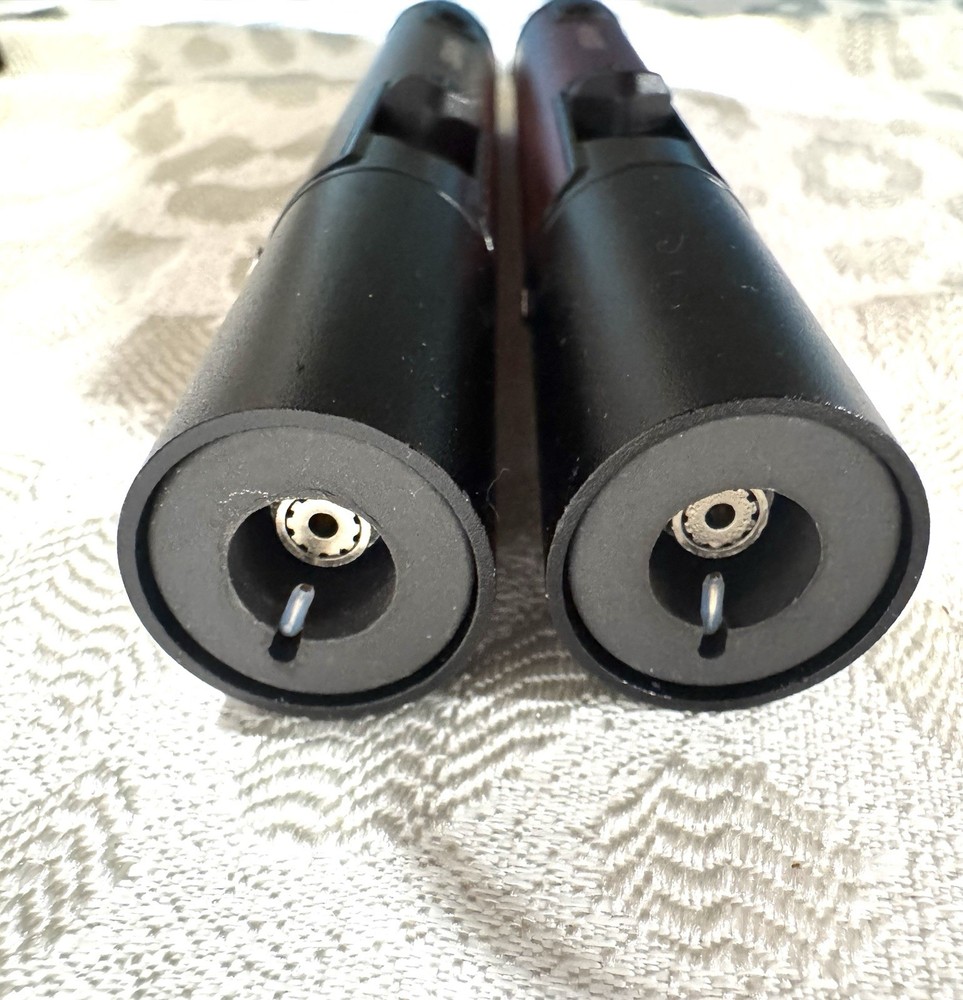 2 Pack Butane Torch Lighters, 6-inch Refillable Pen Lighter Adjustable Jet Flame