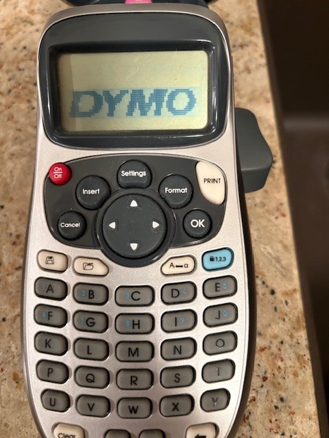 DYMO LetraTag Handheld Labeler Label Maker Machine LT-100H TESTED WORKING