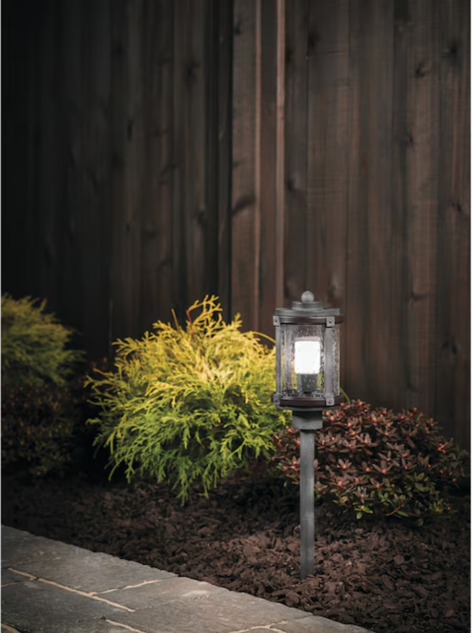 Kichler 180-Lumen 2-Watt Low Voltage Hardwired LED Outdoor Bronze Path Light