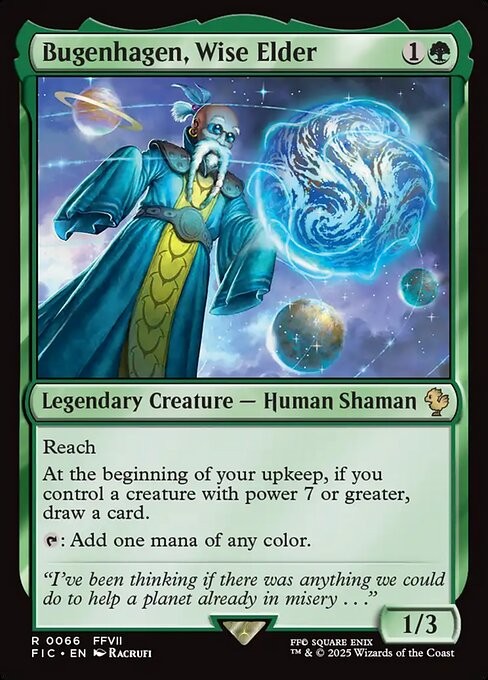 Bugenhagen, Wise Elder 66 R Normal FIC MTG NM