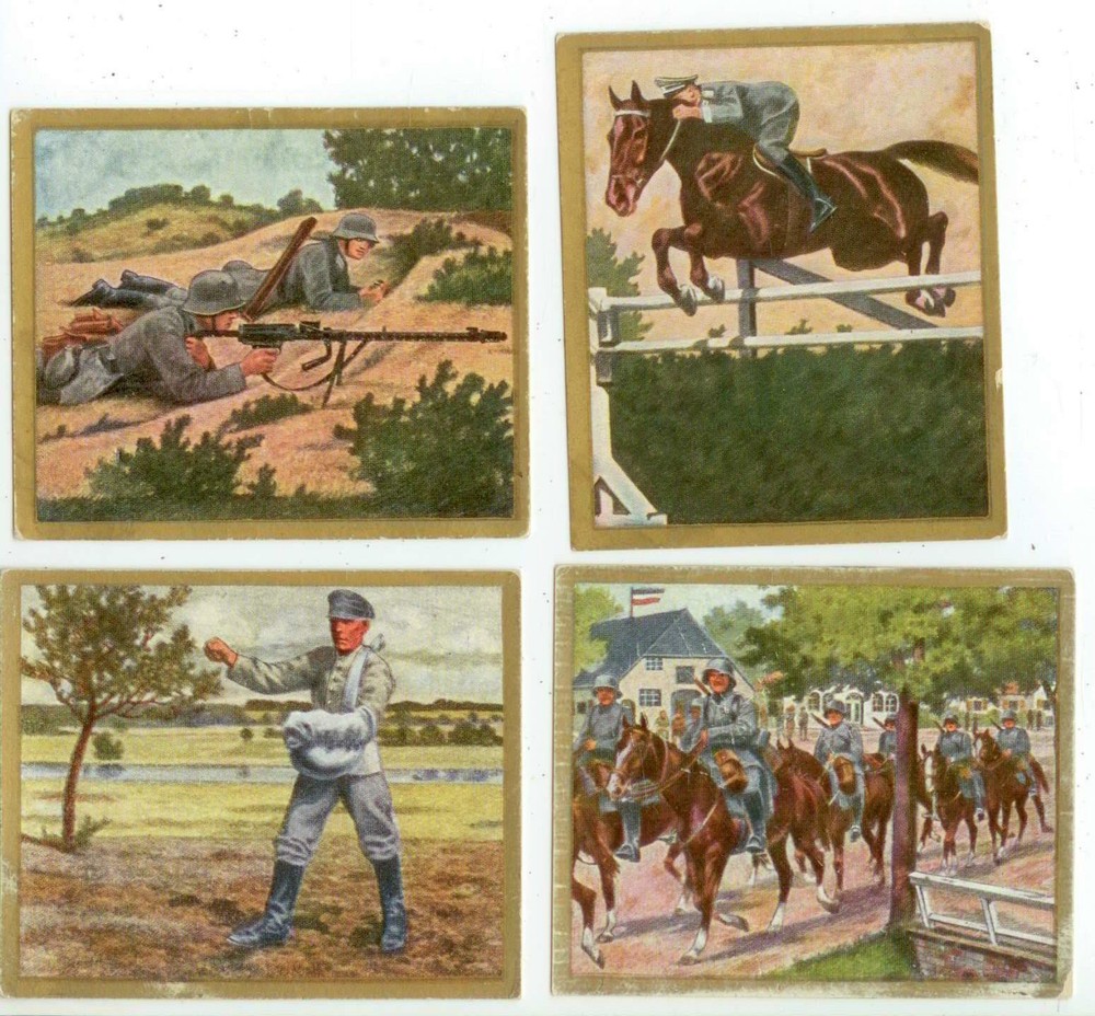 Germany WWI trading card group