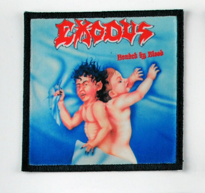 EXODUS PRINTED PATCH 3.5" x 3.5" SEW ON 002