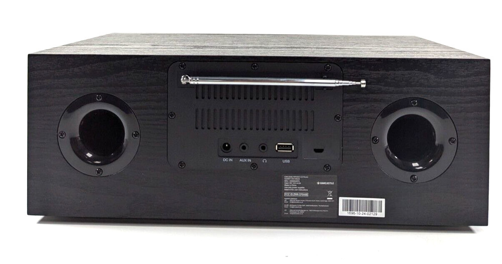 Oakcastle HIFI500 Bluetooth 5.2 Stereo System Powerful 60W CD Player