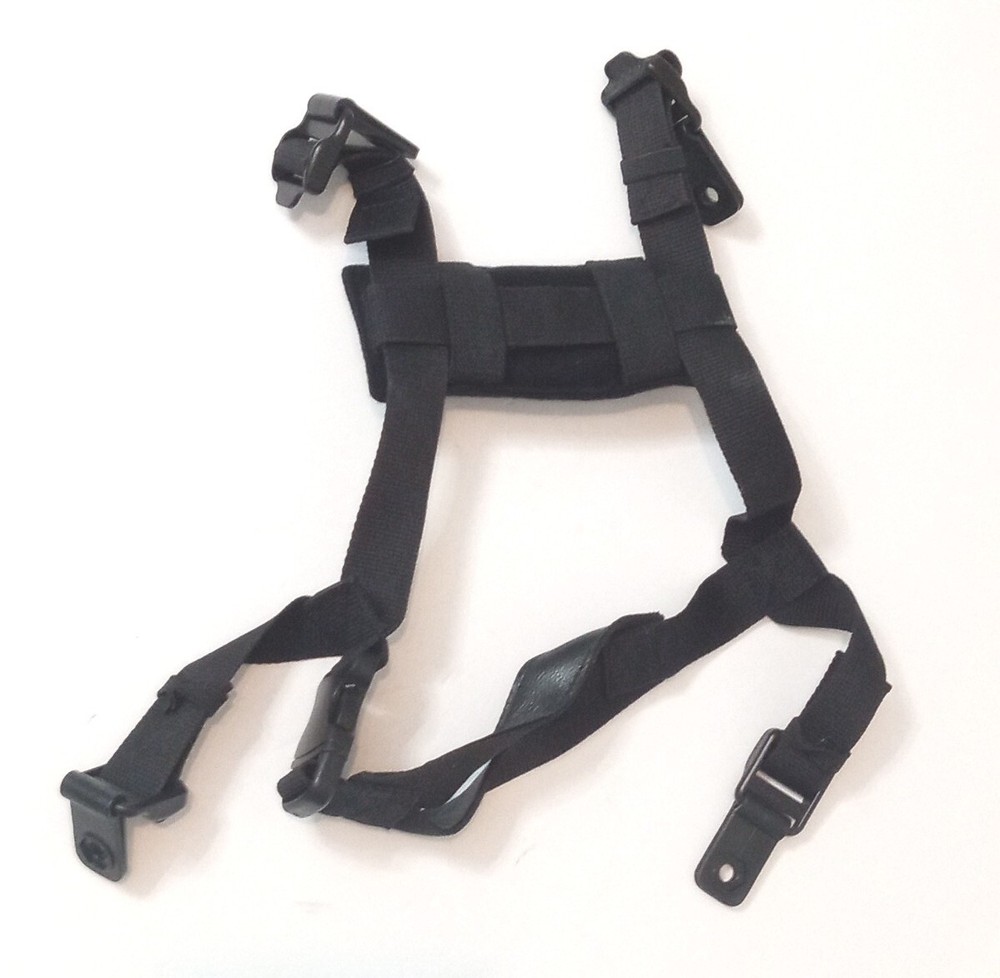 Black Tactical Bump Helmet Chin Strap