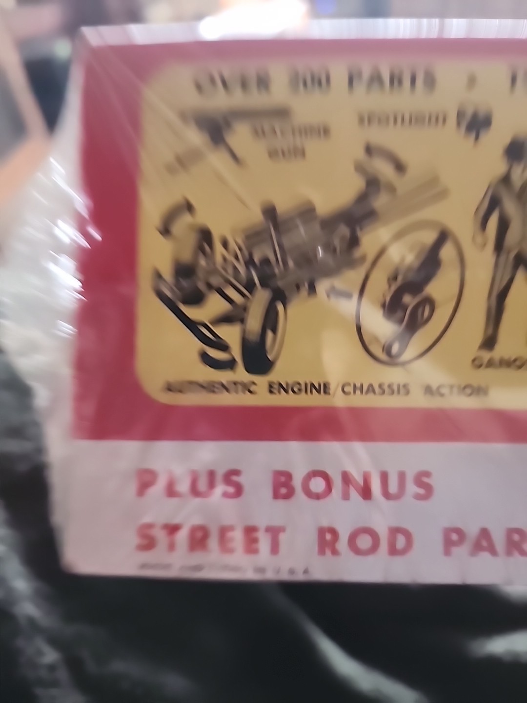 1960s ORIGINAL VINTAGE NOS, MIB.GANGBUSTERS 32 CHEVY CABRIOLET/PANEL TRUCK KIT