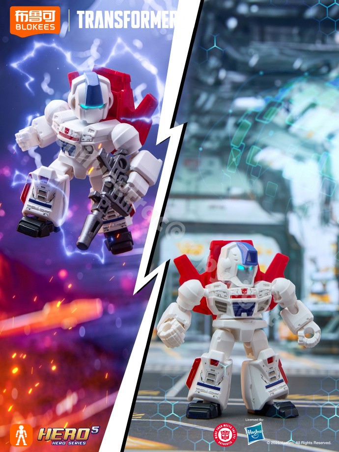 Blokees Transformers Defender Ver. 5th Jetfire Skyfire Assembly Figure Model Kit