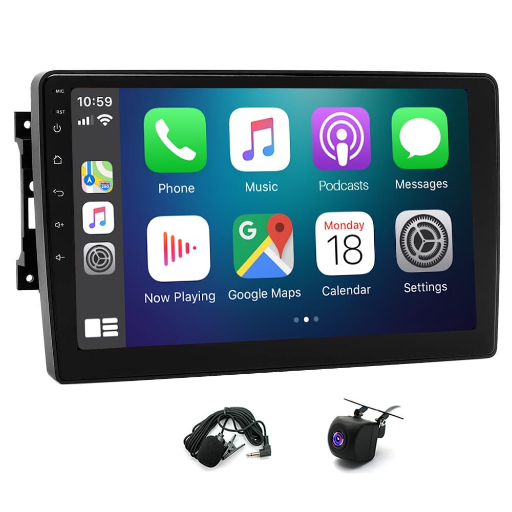 Caliber 2009-2010 10" DD Wireless Carplay AndroidAuto GPS Bluetooth 2+32G