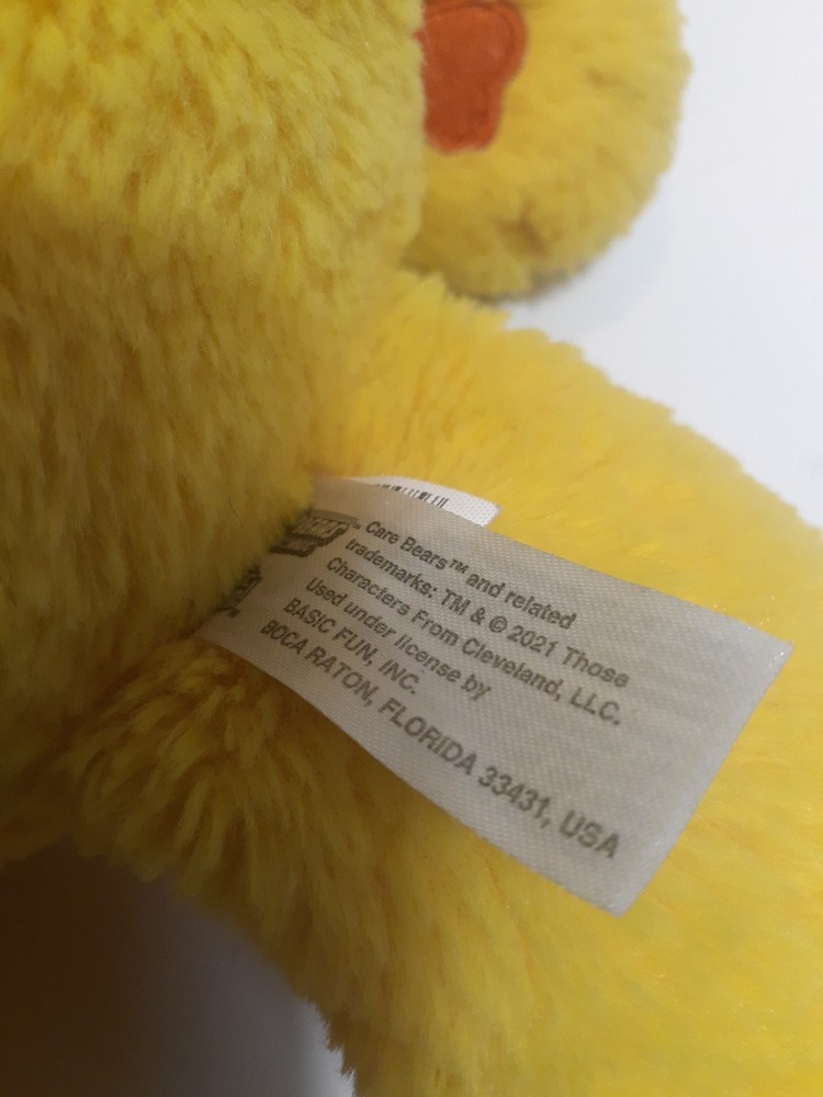 Care Bears Funshine Bear Yellow Sunshine Plush - 2020 Basic Fun