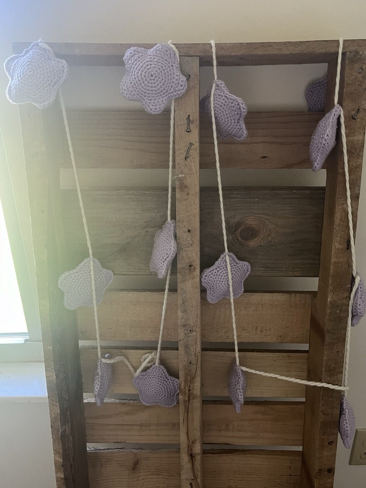 Crochet Star Garland