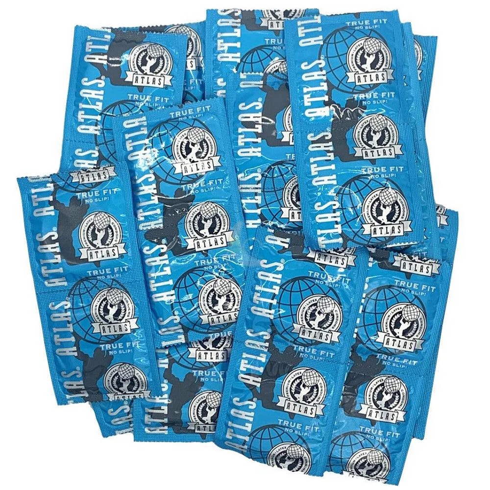 Atlas True Fit Snugger Condoms | 36-Pack