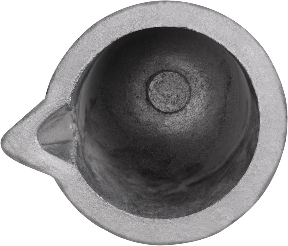 6kg Graphite Crucible Featuring Pour Spout for Efficient Metal Refining
